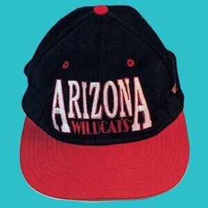 Tournament Headwear Y2K Wool Arizona Wildcat Baseball Cap Preowned